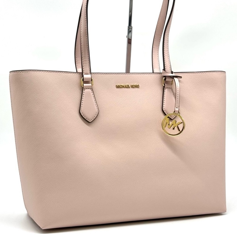 Michael Kors Sheila Large Signature Logo Tote Bag - Powder Blush
